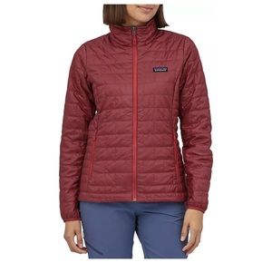 Patagonia Women’s Nano Puff Jacket Sequoia Red Size Medium